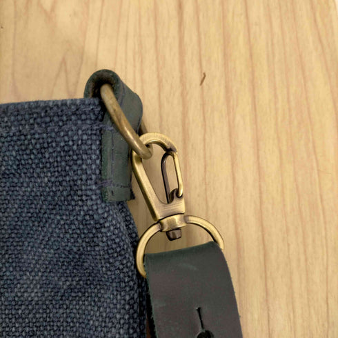 TRAVELERS FACTORY レザー×キャンバス ショルダーバッグ メンズ