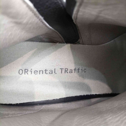 オリエンタルトラフィック ORiental TRaffic クリアヒール サイドジップ ショートブーツ レディース LL