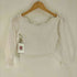 ザラ ZARA パフスリーブクロップドブラウス レディース import:S
