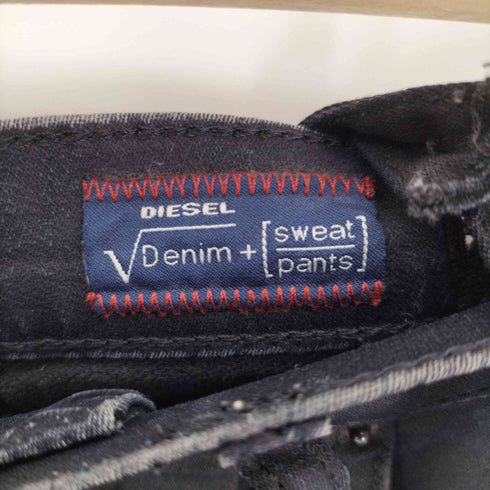 ディーゼル DIESEL phormy サスペンダー付きデニムタイトスカート レディース US:23