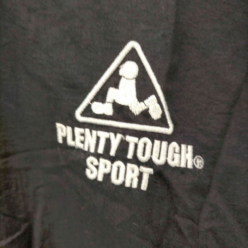 プレンティタフ スポーツ PLENTY TOUGH SPORT ロゴ刺繍ナイロンプルオーバー メンズ JPN:L