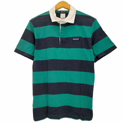 パタゴニア patagonia SENDER RUGBY SHIRT ボーダーラガーシャツ メンズ import:M