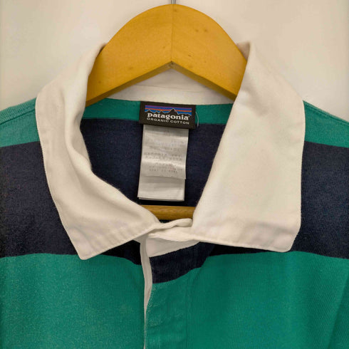 パタゴニア patagonia SENDER RUGBY SHIRT ボーダーラガーシャツ メンズ import:M