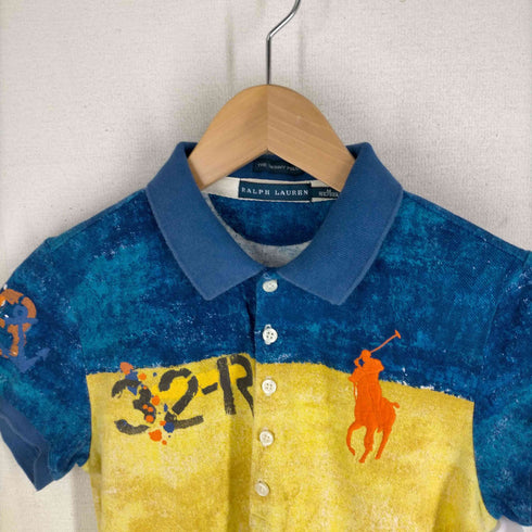ラルフローレン RALPH LAUREN THE SKINNY POLO ビッグポニー刺繍 ポロシャツ レディース JPN:M