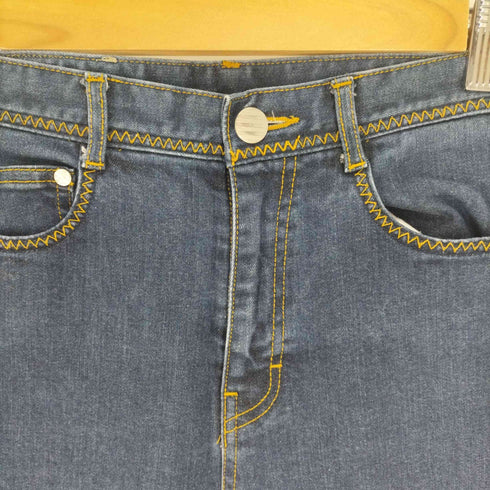 ムルーア MURUA ハイウエストスリムフレアdenimパンツ レディース JPN:S