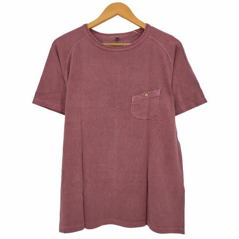 ナイジェルケーボン NIGEL CABOURN ウッドボタンポケット半袖Tシャツ メンズ 48