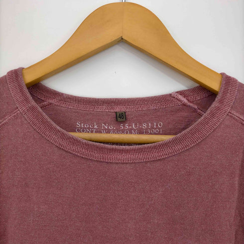 ナイジェルケーボン NIGEL CABOURN ウッドボタンポケット半袖Tシャツ メンズ 48