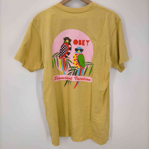 オベイ OBEY S/S バックプリントTシャツ メンズ JPN:M
