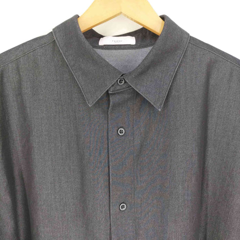 リメール remer loose ZERO denim over shirt ルーズゼロデニムオーバーシャツ メンズ JPN:L