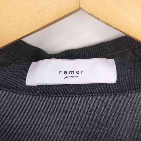 リメール remer loose ZERO denim over shirt ルーズゼロデニムオーバーシャツ メンズ JPN:L