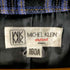 ミッシェルクラン MICHEL KLEIN ノースリーブ チェック柄 プリーツワンピース レディース 160A