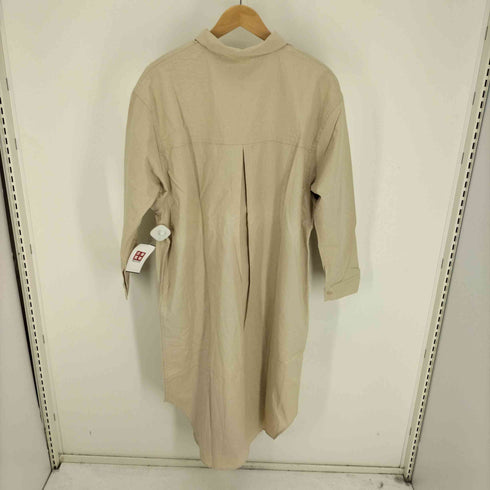 フリークスストア FREAKS STORE 19AW リネン混 ワーク シャツ ワンピース レディース FREE