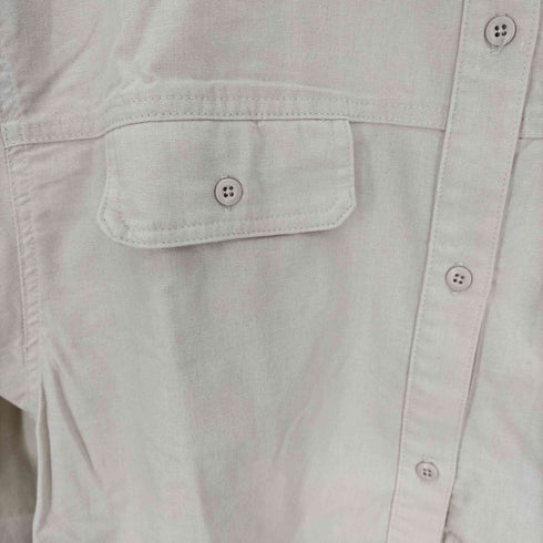 フリークスストア FREAKS STORE 19AW リネン混 ワーク シャツ ワンピース レディース FREE