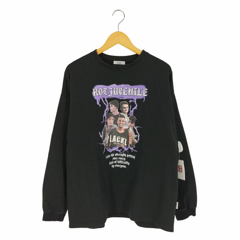 ペルーシュ Perushu フロントプリント クルーネックカットソー メンズ JPN:M