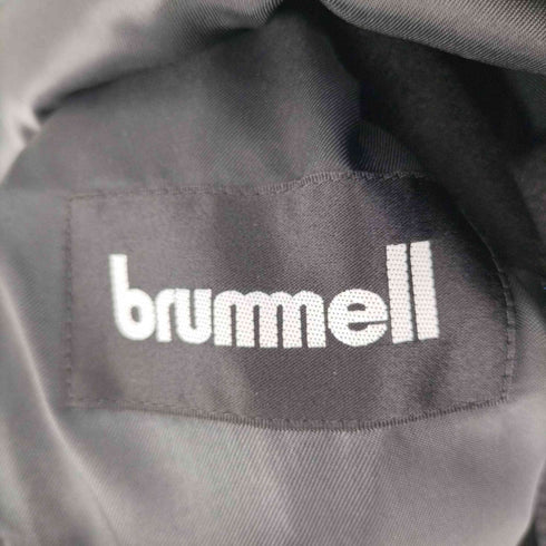 ブラウンメル brummell カシミヤ 100% ステンカラーコート メンズ