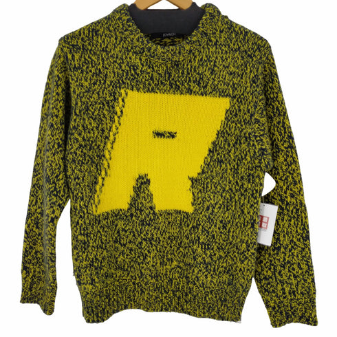 ジョイリッチ JOYRICH フロントロゴウールニット メンズ JPN:XS