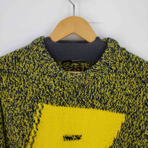 ジョイリッチ JOYRICH フロントロゴウールニット メンズ JPN:XS