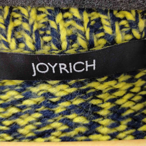ジョイリッチ JOYRICH フロントロゴウールニット メンズ JPN:XS