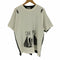 シーイー C.E バイカラー両面プリントTシャツ メンズ JPN:L
