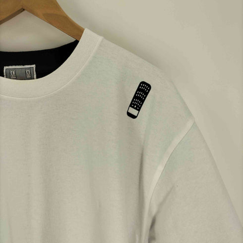 シーイー C.E バイカラー両面プリントTシャツ メンズ JPN:L