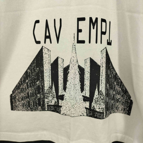 シーイー C.E バイカラー両面プリントTシャツ メンズ JPN:L