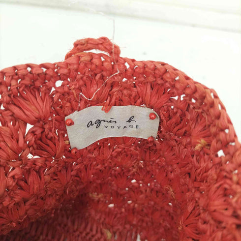 アニエスベー agnes b. 編み込みカゴバッグ レディース
