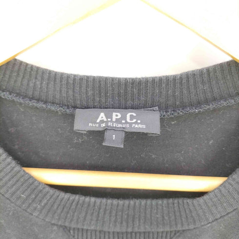 アーペーセー A.P.C. フランス製 コットン クルーネックスウェット メンズ JPN:1