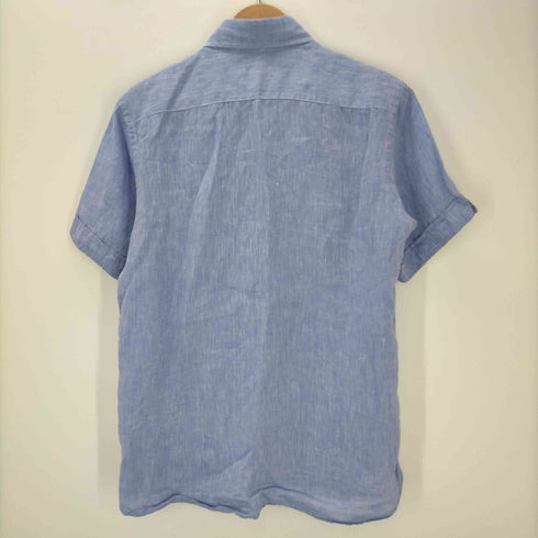 マッキントッシュフィロソフィー MACKINTOSH PHILOSOPHY S/S リネンBDシャツ メンズ US:38