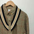 バーバリー BURBERRY knit trim shirt レディース UK:6