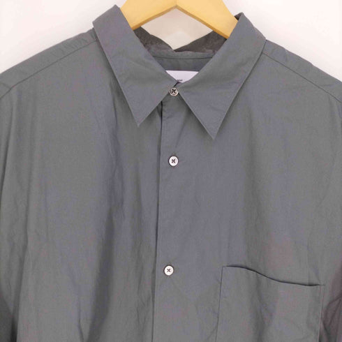 グラフペーパー Graphpaper Broad L/S Oversized Regular Collar Shirt メンズ FREE