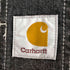 カーハート Carhartt 先染め ブラックデニムオーバーオール メンズ 36×34
