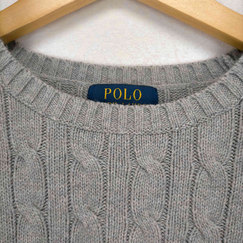 ポロラルフローレン POLO RALPH LAUREN ポニー刺繍ケーブルニット レディース JPN:L