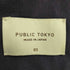 パブリックトウキョウ PUBLIC TOKYO エバークリースGRツイルテーパードスラックス メンズ JPN:3