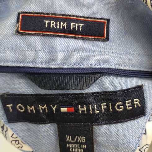 トミーヒルフィガー TOMMY HILFIGER ペイズリー柄ビックシルエットシャツ メンズ JPN:XL