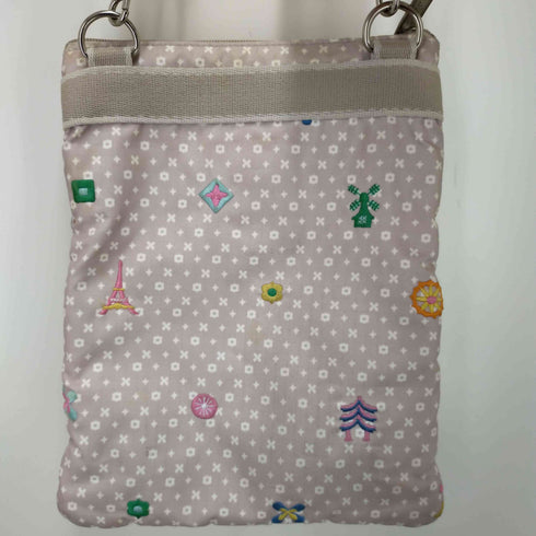 レスポートサック LeSportsac 3ZIP刺繍スクエアショルダーバッグ レディース