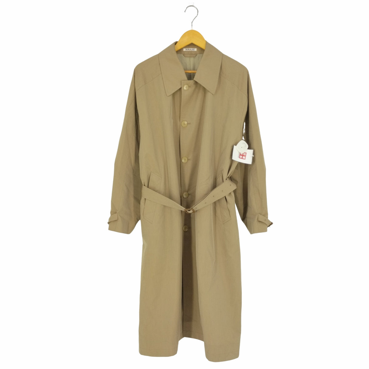 オーラリー AURALEE FINX POLYESTER WEATHER CHAMBRAY SOUTIEN COLLOAR