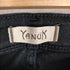 ヤヌーク YANUK PATRICIA ストレッチドリルパンツ スキニー ブラックデニムパンツ レディース 25