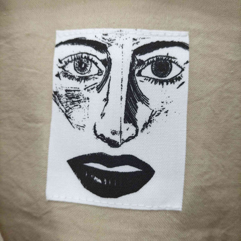 アッシュ ジャンピンジャップフラッシュ H JUMPIN JAP FLASH バックギャザー スキッパー ビッグシルエット ブラウス レディース