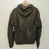 アルファインダストリーズ ALPHA INDUSTRIES リブフーデットミリタリージャケット メンズ import:M