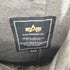 アルファインダストリーズ ALPHA INDUSTRIES リブフーデットミリタリージャケット メンズ import:M