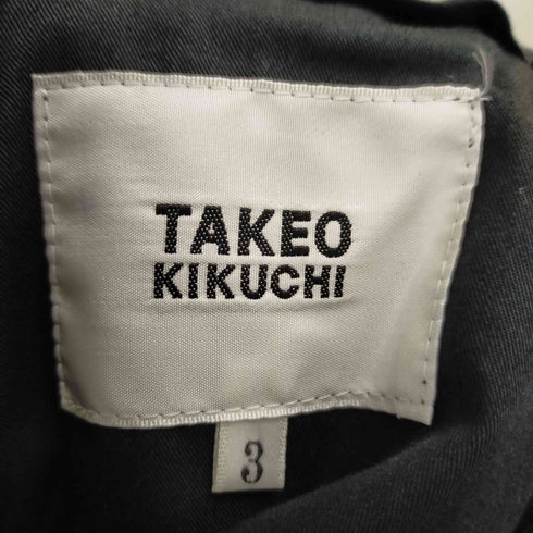 タケオキクチ TAKEO KIKUCHI ストライプウールセットアップ メンズ 3