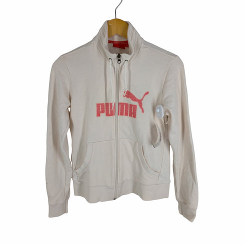 プーマ PUMA ロゴプリント ジップアップ ジャケット ドローコード レディース JPN:L