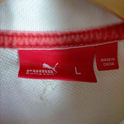プーマ PUMA ロゴプリント ジップアップ ジャケット ドローコード レディース JPN:L