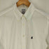 ブルックスブラザーズ BROOKS BROTHERS REGENT FIT ロゴ刺繍 ボタンダウンシャツ メンズ import:M