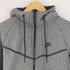 ナイキ NIKE TECH FLEECE WIND RUNNER テックフリースウィンドランナー ジップアップパーカー メンズ import:L
