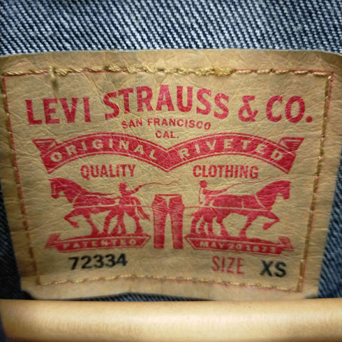 リーバイス LEVI STRAUSS&CO 3rd トラッカージャケット メンズ xs