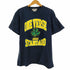 ONE VERSE THREE LEAF CLOVER COLLEGE LOGO S/S TSHIRT【NAVY】 メンズ import:L