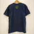 ONE VERSE THREE LEAF CLOVER COLLEGE LOGO S/S TSHIRT【NAVY】 メンズ import:L