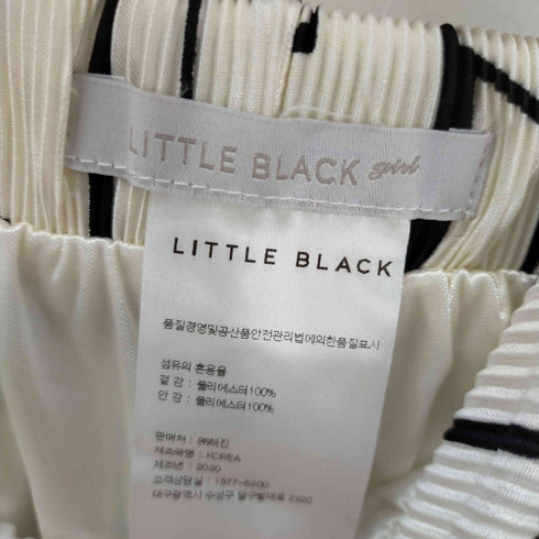 LITTLE BLACK 総柄プリーツスカート レディース