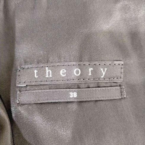 セオリー theory 総裏 本開き サイドベンツ ダブル テーラードジャケット セットアップ メンズ 038/030